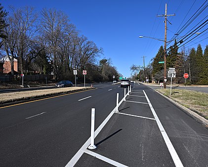 Maryland Route 187, Old Georgetown Rd at Kingswood Rd, Bethesda, MD