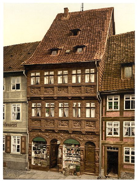 Old houses, Wernigerode, Hartz, Germany LCCN2002713846
