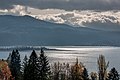 * Nomination View from the Niedere Gloriette of the Wörther See with the Blumeninsel and Unterdellach in the background, Pörtschach, Carinthia, Austria --Johann Jaritz 02:54, 8 November 2017 (UTC) * Promotion  Support Good quality.--Agnes Monkelbaan 05:34, 8 November 2017 (UTC)