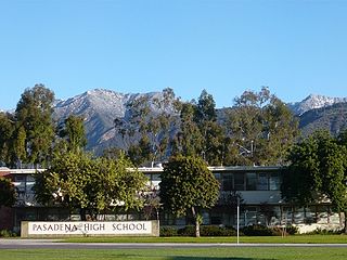 Pasadena High School (California) Public, secondary school in Pasadena, Los Angeles County, California, United States