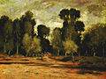 Edge of Forest (Poplars) label QS:Len,"Edge of Forest (Poplars)" label QS:Lpl,"Skraj lasu (Topole)" label QS:Lhu,"Erdő széle (Nyárfák)" 1876. oil on canvas medium QS:P186,Q296955;P186,Q12321255,P518,Q861259 . 53.3 × 72.6 cm (20.9 × 28.5 in). Hungarian National Gallery, Budapest