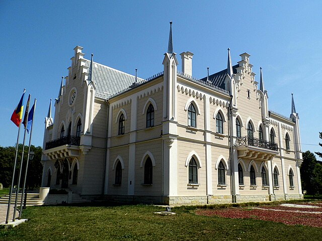 Palatul Cuza Vodă, reședință domnească de la Ruginoasa