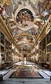 Galerie du Palazzo Colonna avec des fresques au plafond de Giovanni Coli et Filippo Gherardi (1675–1678), Rome