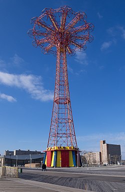 Paraŝutado sur Coney Island.jpg