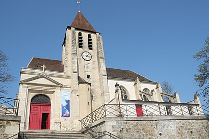 Comment aller à Église Saint-Germain-de-Charonne en transport en commun - A propos de cet endroit