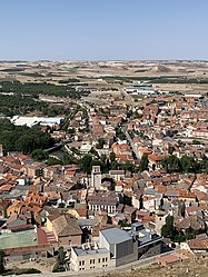 Peñafiel, vista dal castello