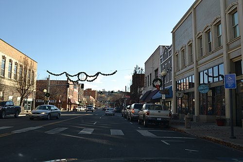 Main Street in downtown Pendleton