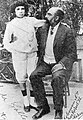 Pepito Arriola e Chané en 1910.