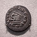Pergamon - 160-150 BC - silver cistophoric tetradrachm - cista mystica with serpent - quiver with two serpents - Berlin MK AM 18203103