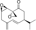 Strukturformel von Periplanone B