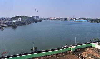 <span class="mw-page-title-main">Perungudi Lake</span> Lake in Chennai, India