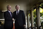 Thumbnail for File:Peter Beattie &amp; Kevin Rudd, August 2013.jpg