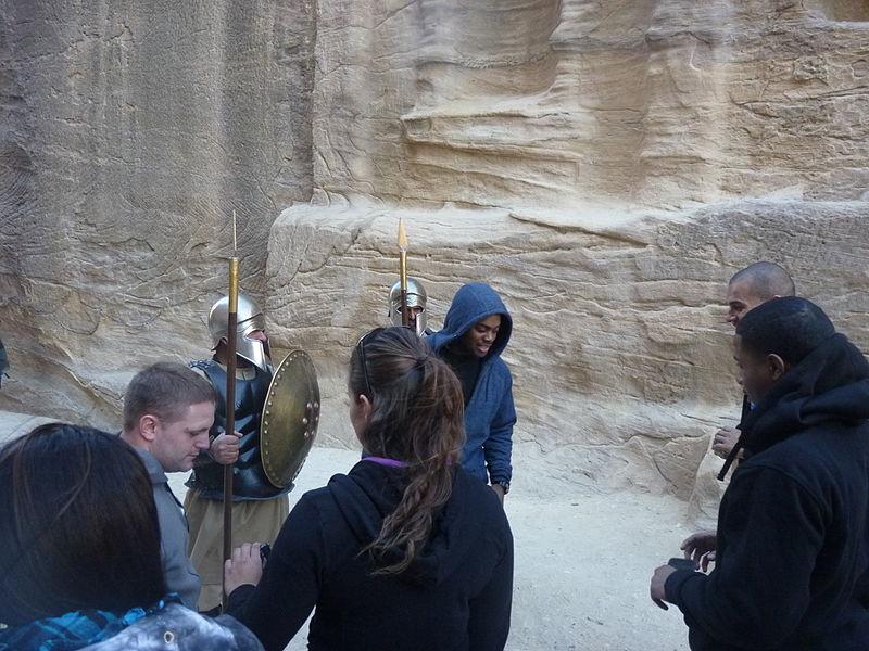 File:Petra - Tourists are so predictable. (9779008372).jpg