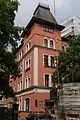 Pettenkoferstraße 46; Mietshaus, deutsche Renaissance, 1891 von Ludwig Kracher. This is a picture of the Bavarian Baudenkmal (cultural heritage monument) with the ID D-1-62-000-5281 (Wikidata)