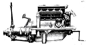 Peugeot Type 174 Motorblock