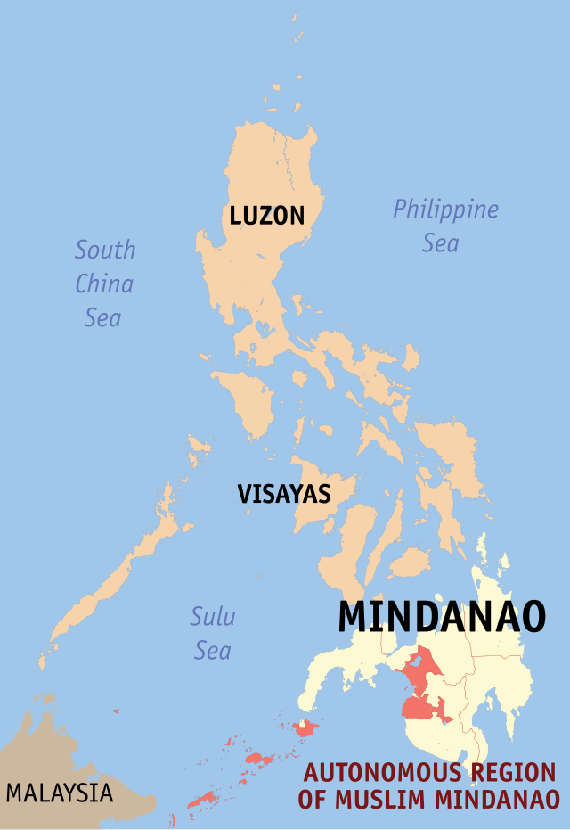 Lokasyon na Autonomous Region in Muslim Mindanao