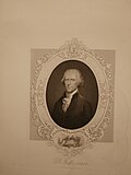 Thumbnail for File:Photogravure of President Thomas Jefferson from the collection at Kisak's Cinnamon Hill which was obtained from The Presidents museum of Strasburg VA. By Paul F. Kisak.jpg