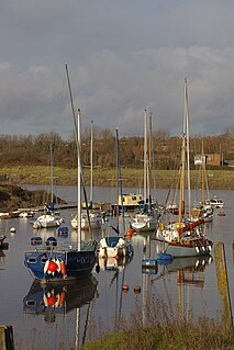 <span class="mw-page-title-main">Pill, Somerset</span> Human settlement in England