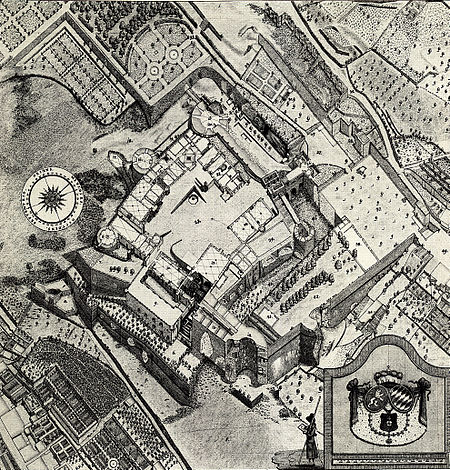 Tập tin:Plan des Heidelberger Schlosses von Peter Friedrich von Walpergen um 1780.jpg