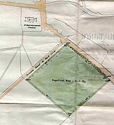 Plan showing location of Maresfield Recreation Ground from deed of conveyance
