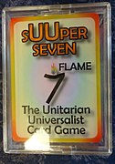 Playing card deck sUUper Seven game created by Christopher Burtt.JPG