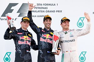 Max Verstappen: Cariera în Formula 1, Statistica în Formula 1, Referințe