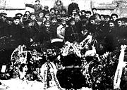 Poloz Mukuch' funeral in 1931