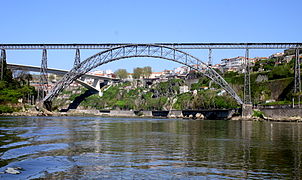 Ponte Maria Pia, Porto, Portugal (1877)