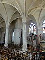 Chapelle sud, vue diagonale vers le nord-est.