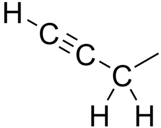 <span class="mw-page-title-main">Propargyl group</span> Chemical group (–CH₂C≡CH)