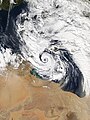 Medicane (Severe mediterranean storm) Qendresa I on November 7, 2014.