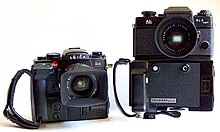 The Leica R4 (1980) and Leica SL2 MOT (1974)