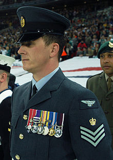 A flight sergeant in RAF service dress RAF Flight Sgt.jpg