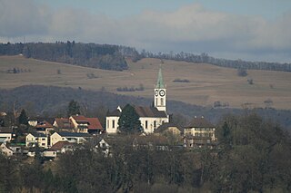 Rüfenach Municipality in Switzerland in Aargau