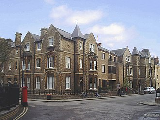 View of Rewley House from Wellington Square. Rewley House - geograph.org.uk - 1126209.jpg