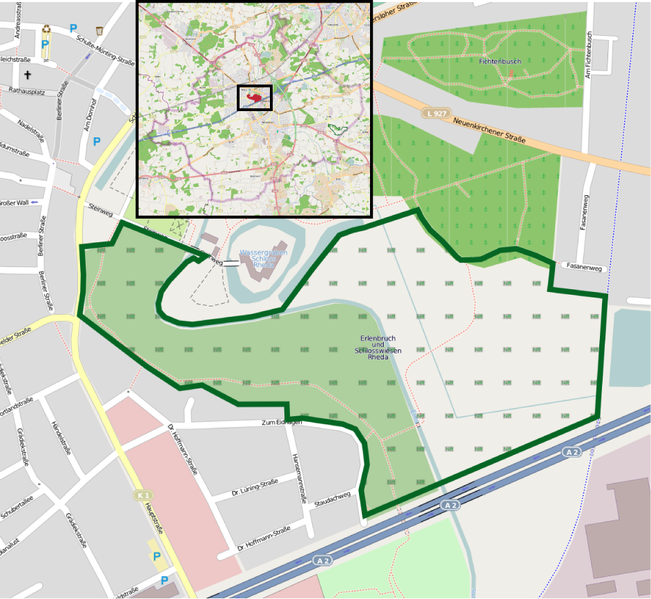 File:Rheda-Wiedenbrück - NSG Erlenbruch und Schlosswiesen Rheda - Map.png