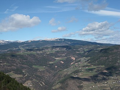 Rittner Horn in den südöstlichen Sarntaler Alpen bei Bozen