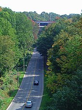 Ravines surround the neighbourhood of Rosedale.