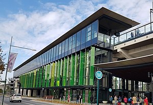 Entrada da estação Rouse Hill