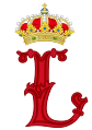 Monograma de la reina Letizia Ortiz.