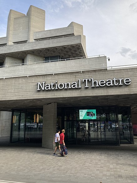 Entrance to the National Theatre