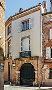 No. 28 Rue des Paradoux in Toulouse - Hôtel Castaing, facade