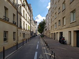 A Rue du Morvan cikk szemléltető képe