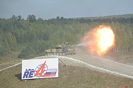 Tanque T-90S en Russia Arms Expo 2011