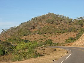 La route 9 dans le Chaco bolivien.