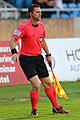 Schiedsrichter-Assistent Andreas Rothmann. assistent referee Andreas Rothmann.