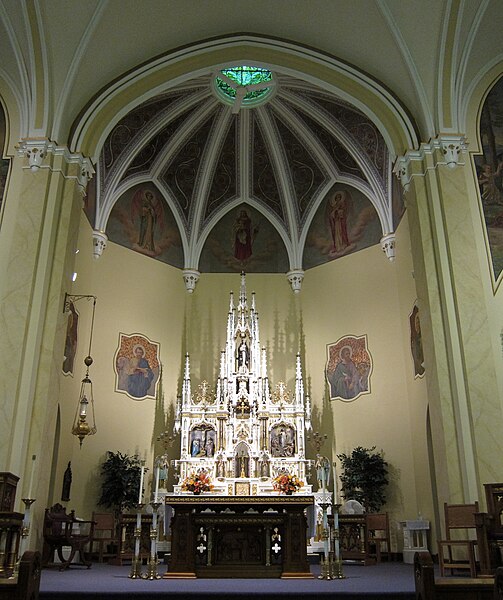 File:Saint Rose Catholic Church (Saint Rose, Ohio) - interior, sanctuary.jpg