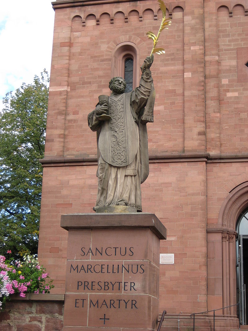 Sanctus Marcellinus Martyr Germany Seligenstadt 2007.JPG
