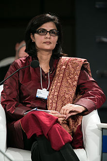Sania Nishtar at the World Economic Forum on India 2012.jpg