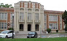 Santa Rosa High School, the first high school in Santa Rosa and one of the oldest high schools in California Santa Rosa High School, July 08.jpg